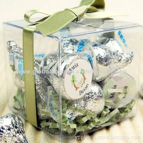 Clear boxes, customized sizes and prints are accepted, 15-year manufacturer for PET/PVC/PP box